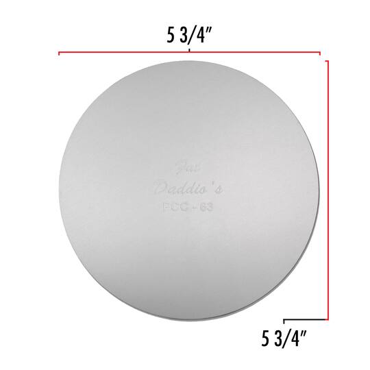 6 Pack: Fat Daddio's® ProSeries 6" x 3" Anodized Aluminum Round Cheesecake Pan